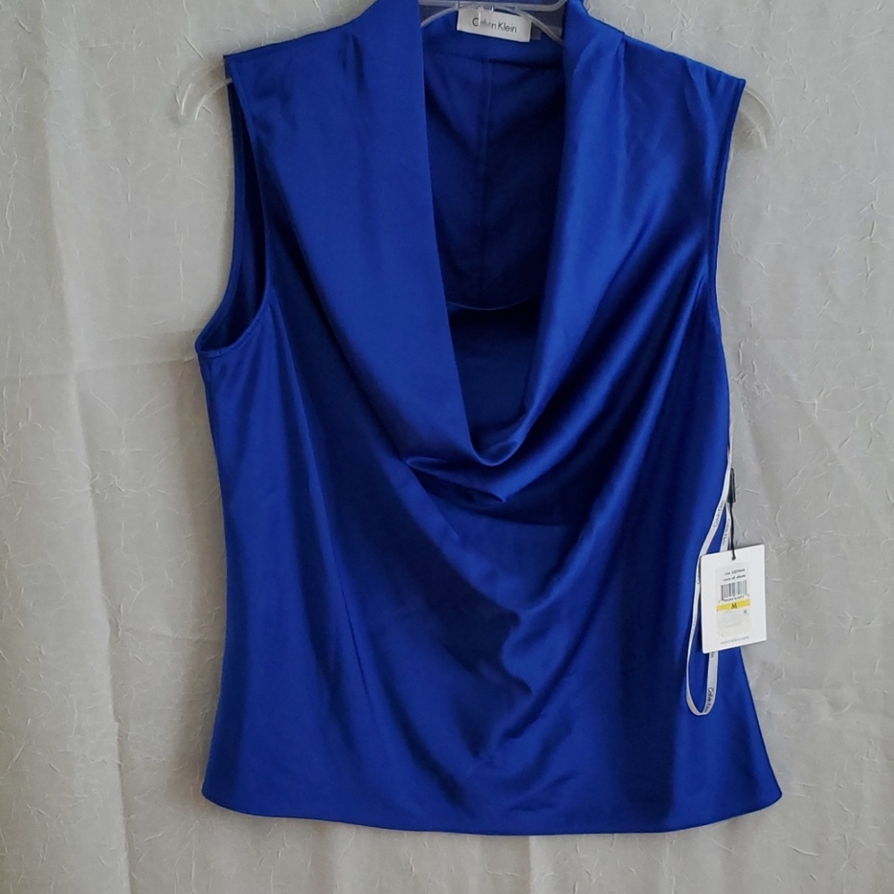 Silky dress blouse